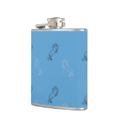 Horse Pattern Flachmann (Links)