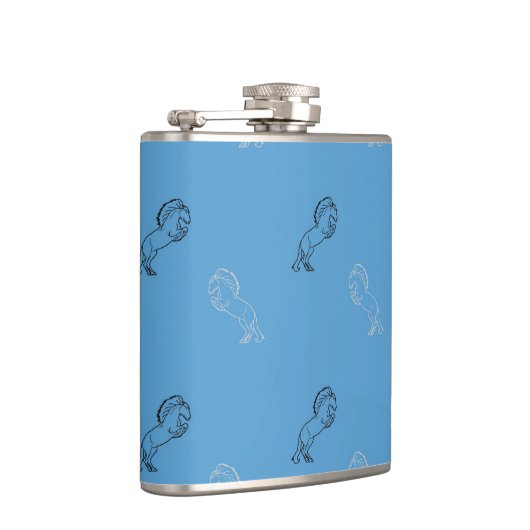 Horse Pattern Flachmann (Rechts)