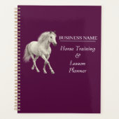 Horse Planner for Riding Instructors and Trainers Planer (Vorderseite)