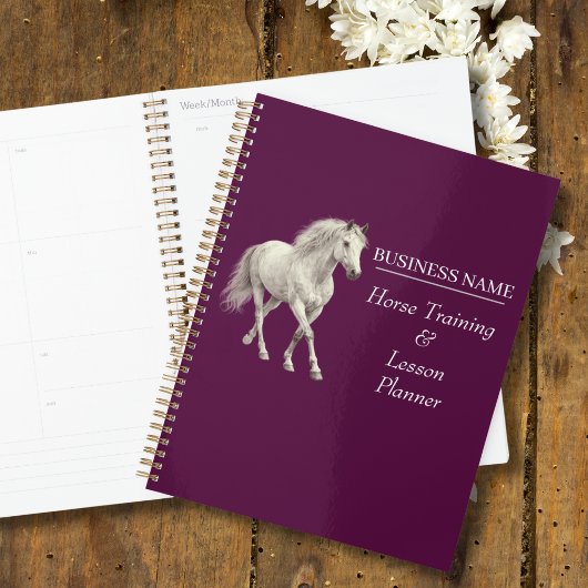 Horse Planner for Riding Instructors and Trainers Planer