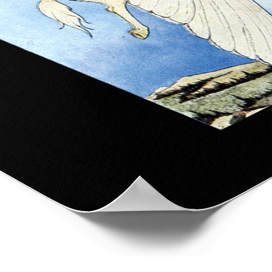 Horse-Poster Poster (Ecke)