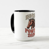 Horse Power 2026 Tasse (Vorderseite Links)