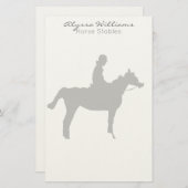Horse Pro Klein Briefpapier (Vorne/Hinten)