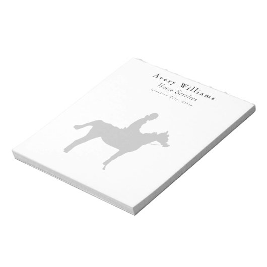 Horse Pro Klein Notizblock (Rotiert)