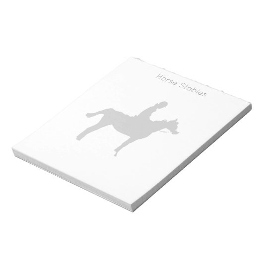 Horse Pro Klein Notizblock (Rotiert)