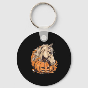 Horse Pumpkin Halloween Kostümreiten E Schlüsselanhänger