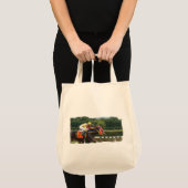 Horse Race Finish Grocery Tote Bag Tragetasche (Vorderseite (Produkt))