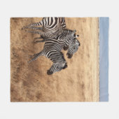 HORSE RACE FLEECEDECKE (Vorderseite (Horizontal))