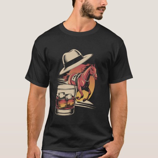 Horse Racing Day Lovers T-Shirt (Vorderseite)