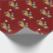 Horse Racing Geschenkpapier (Ecke)