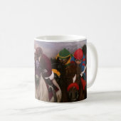 Horse Racing Kaffeetasse (VorderseiteRechts)