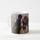 Horse Racing Kaffeetasse (Vorderseite Links)