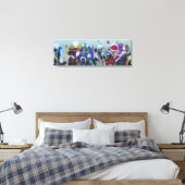 Horse Racing Leinwanddruck (Insitu (Schlafzimmer))