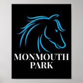 Horse Racing Monmouth Park Oceanrt New Jersey Hors Poster (Vorne)