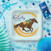 Horse Racing Pappteller (Party)