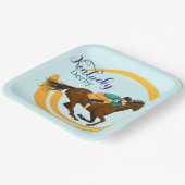 Horse Racing Pappteller (Gewinkelt)