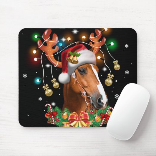 Horse Reindeer Mousepad (Mit Mouse)