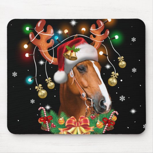 Horse Reindeer Mousepad (Vorne)
