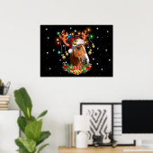 Horse Reindeer Poster (Heimbüro)