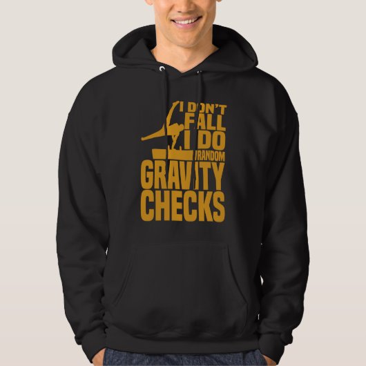 Horse Riding Random Gravity Checks Horse Vaulting Hoodie (Vorderseite)