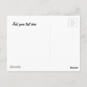 Horse Running Free at Sunset Postkarte (Rückseite)