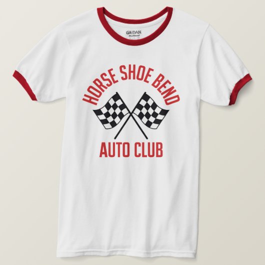Horse Shoe Bend Auto Club T-Shirt (Design vorne)