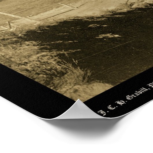 Horse Shoe Curve Buckhorn Mountain SD 1891 Poster (Ecke)