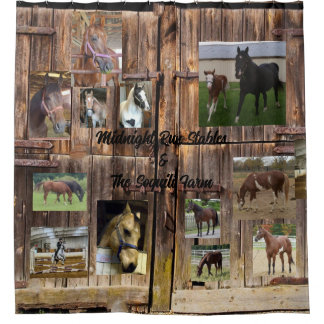 Horse Shower Curtain Duschvorhang