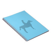 Horse Silhouette Small Notepad Notizblock (Rechte Seite)