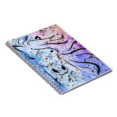 Horse Spiral Foto Notebook Notizblock (Rechte Seite)