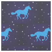 Horse Starry Night Stoff (Nahaufnahme)
