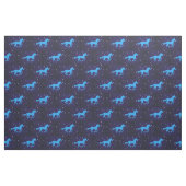 Horse Starry Night Stoff (Fat Quarter (45,7 x 55,9 cm))