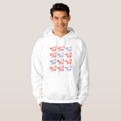 Horse Symbol Pattern Sweatshirt – Personality Gift (Vorne ganz)