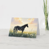 Horse Sympathy Card Dankeskarte (Vorderseite)