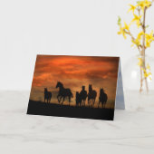 Horse Sympathy Card Karte (Gelbe Blume)