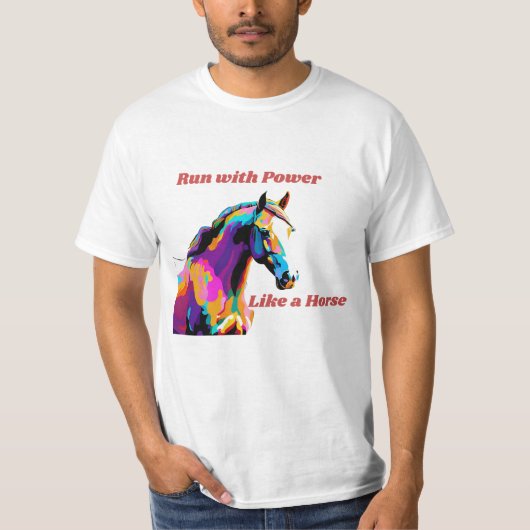 HORSE T-Shirt (Vorderseite)
