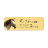Horse Themed Return Address Lables (Vorne)
