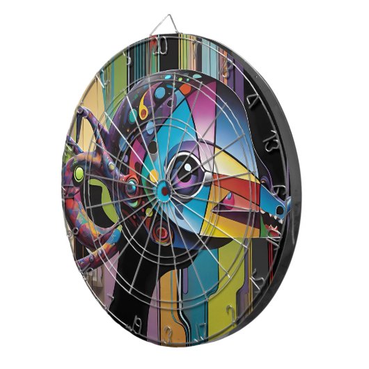 Horse Thief Dartscheibe (Vorderseite rechts)