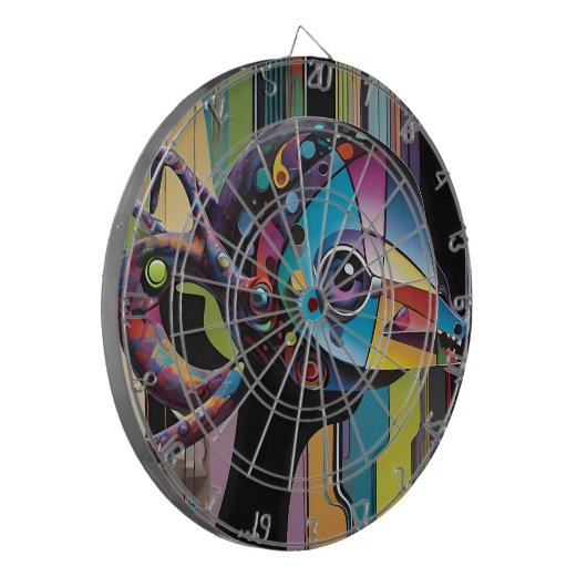 Horse Thief Dartscheibe (Vorderseite Links)