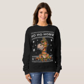 Horse Ugly Weihnachtskraut Sweatshirt (Vorne ganz)