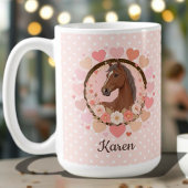 Horse Valentine Kaffeetasse