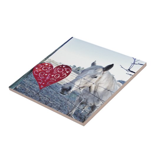 HORSE Valentinherz Fliese (Seite)