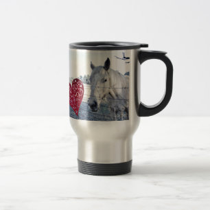 HORSE Valentinherz Reisebecher
