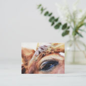 HORSE VISITENKARTE (Stehend Vorderseite)