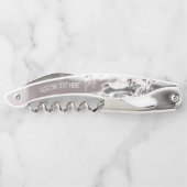 Horse-Waiter-Korkenzieher mit benutzerdefiniertem  Kellnermesser (Rückseite)