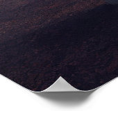 Horse White Poster (Ecke)