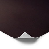 Horse White Poster (Ecke)