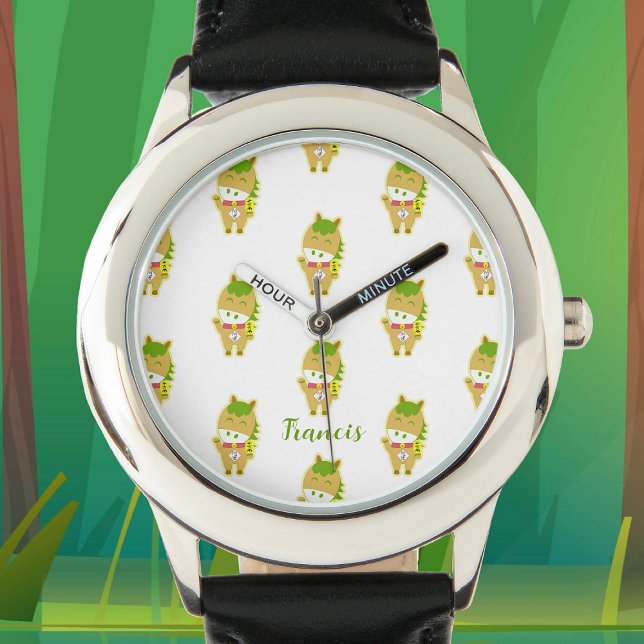 Horse Year Lucky Cute Personalized eWatch Watch  Armbanduhr (Horse Year Lucky Cute Personalized Watch, perfect for you or as a gift for your loved ones! )