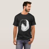 Horse Yin and Yang T-Shirt (Vorne ganz)