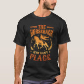 Horseback Equestrian Vaulting Horse Vaulting T-Shirt (Vorderseite)